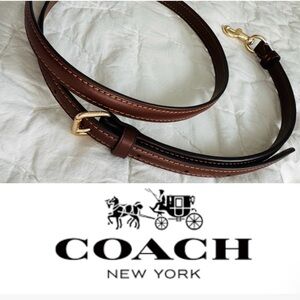 Coach
Teri Shoulder Crossbody shoulder Bag STRAP In Signature Brown Leather